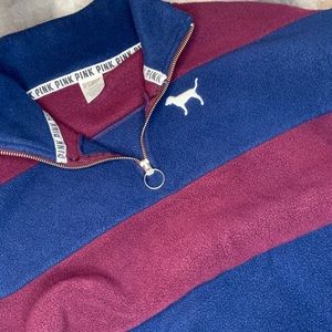 Pink jacket half-zip